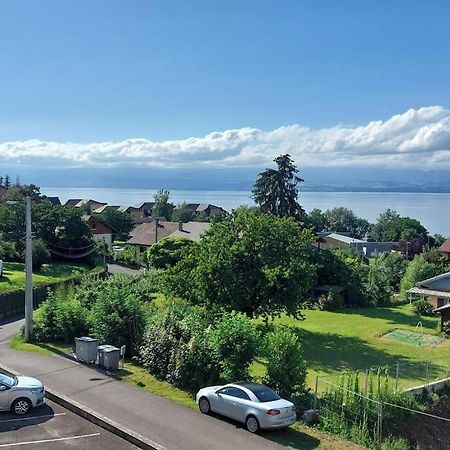 Appart Cosy Avec Vue Sur Le Lac Leman เอวิยงเลบานส์ ภายนอก รูปภาพ