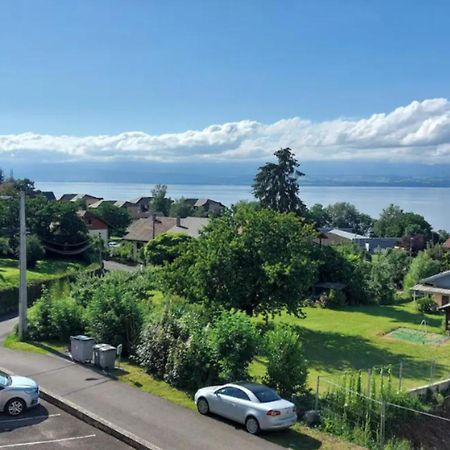 Appart Cosy Avec Vue Sur Le Lac Leman เอวิยงเลบานส์ ภายนอก รูปภาพ
